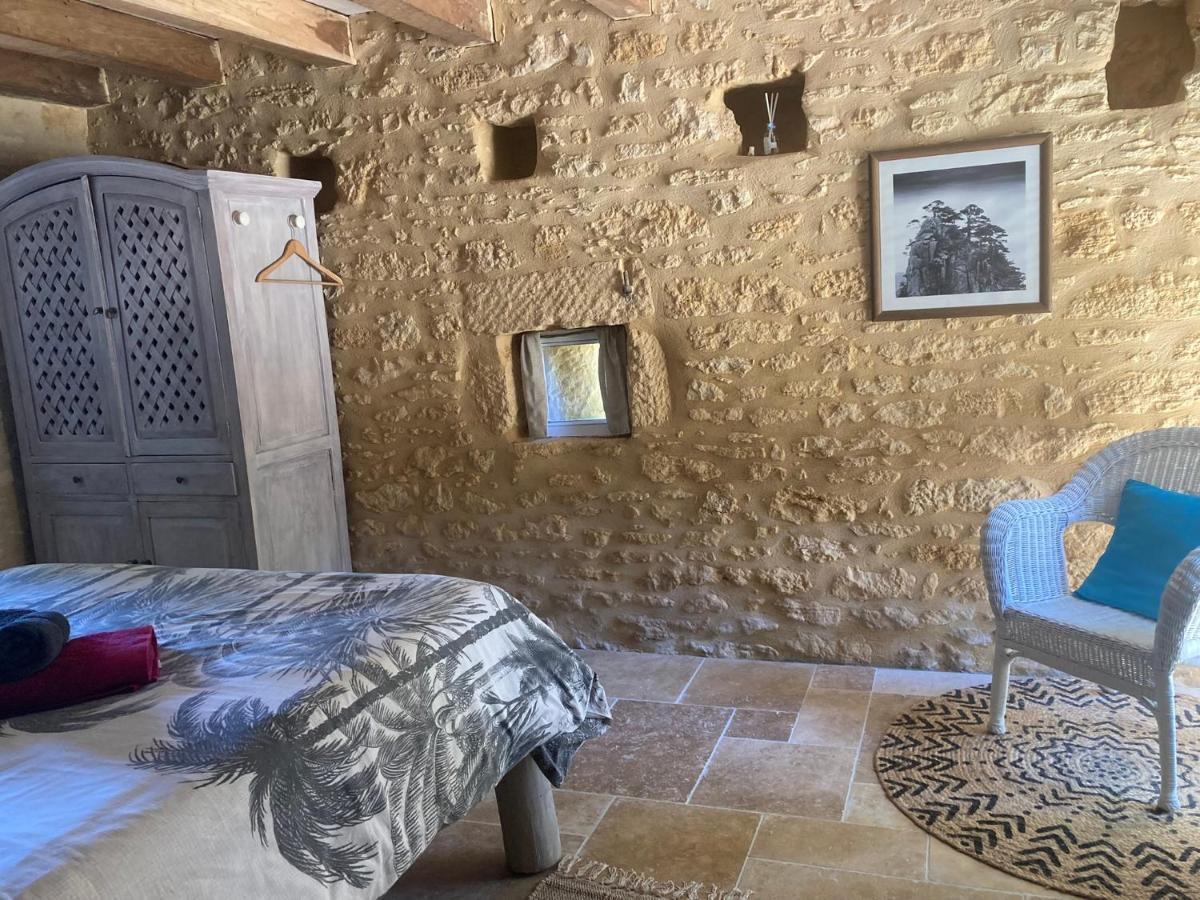 Logis Des 4 Fees Et Son Bain Nordique Villa Sainte-Nathalène Exteriör bild