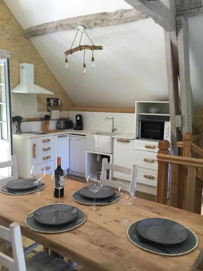 Logis Des 4 Fees Et Son Bain Nordique Villa Sainte-Nathalène Exteriör bild